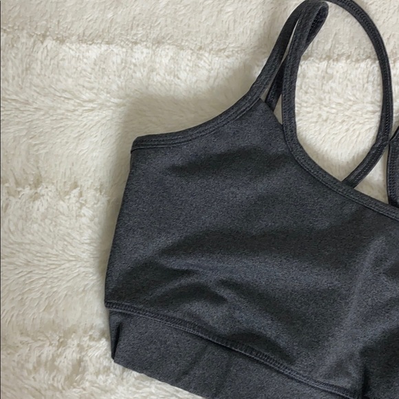 GAIAM Gray Sports Bra Medium - Picture 3 of 13